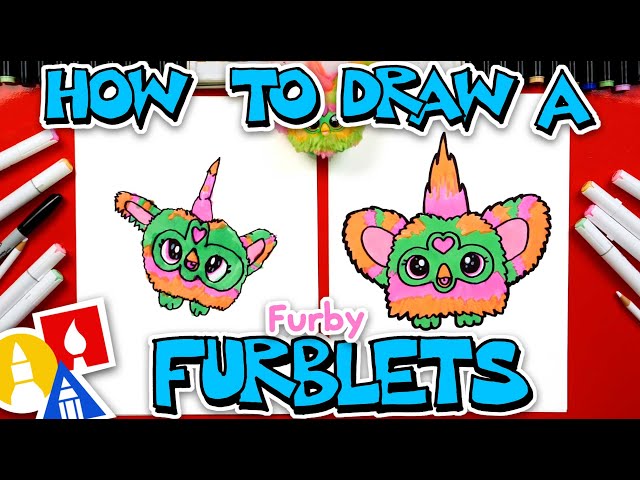 How To Draw A Furby Furblets