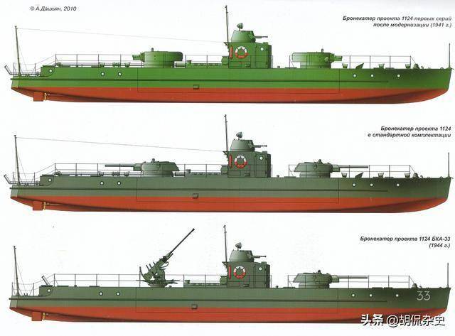 原创 水上的T-34：1124型与1125型装甲艇