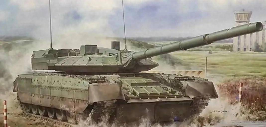 原创 俄罗斯T-95“黑鹰”坦克：被时代扼杀的“北约噩梦”