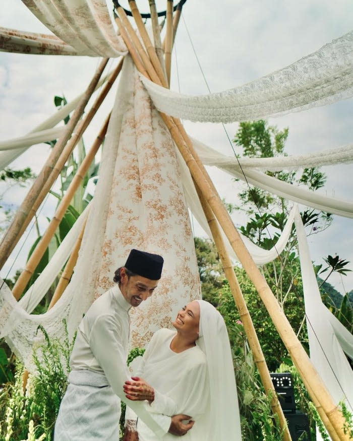Qi Razali has finally tied the knot