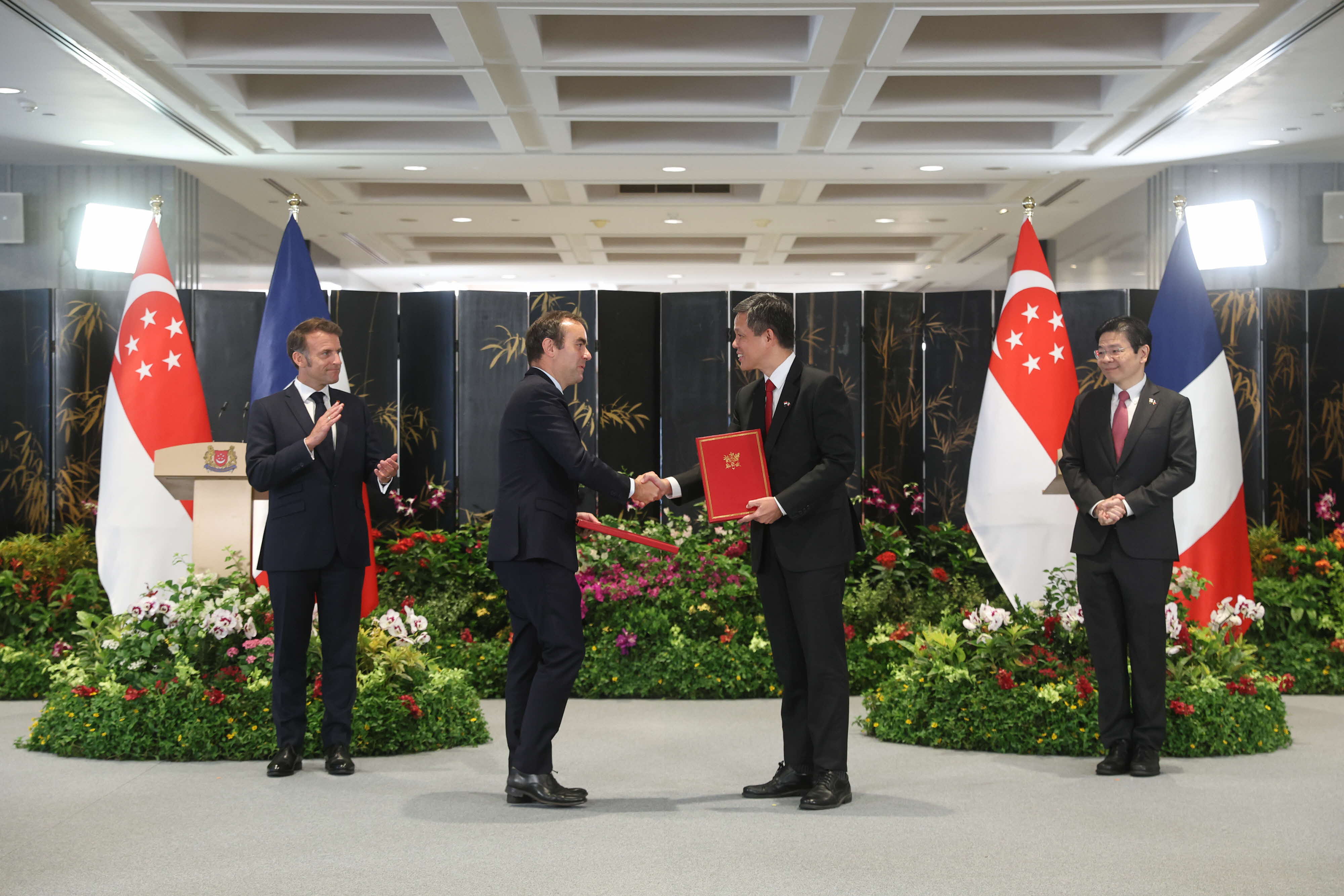 Singapore and France expand defence cooperation with three new agreements
