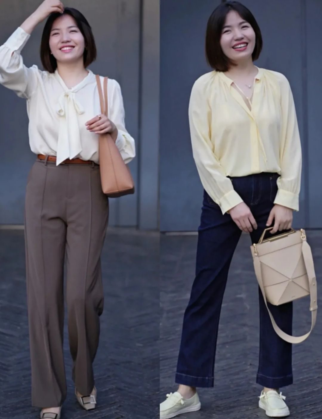 难怪微胖被称为黄金身材，看这些博主的搭配，简约优雅还大方