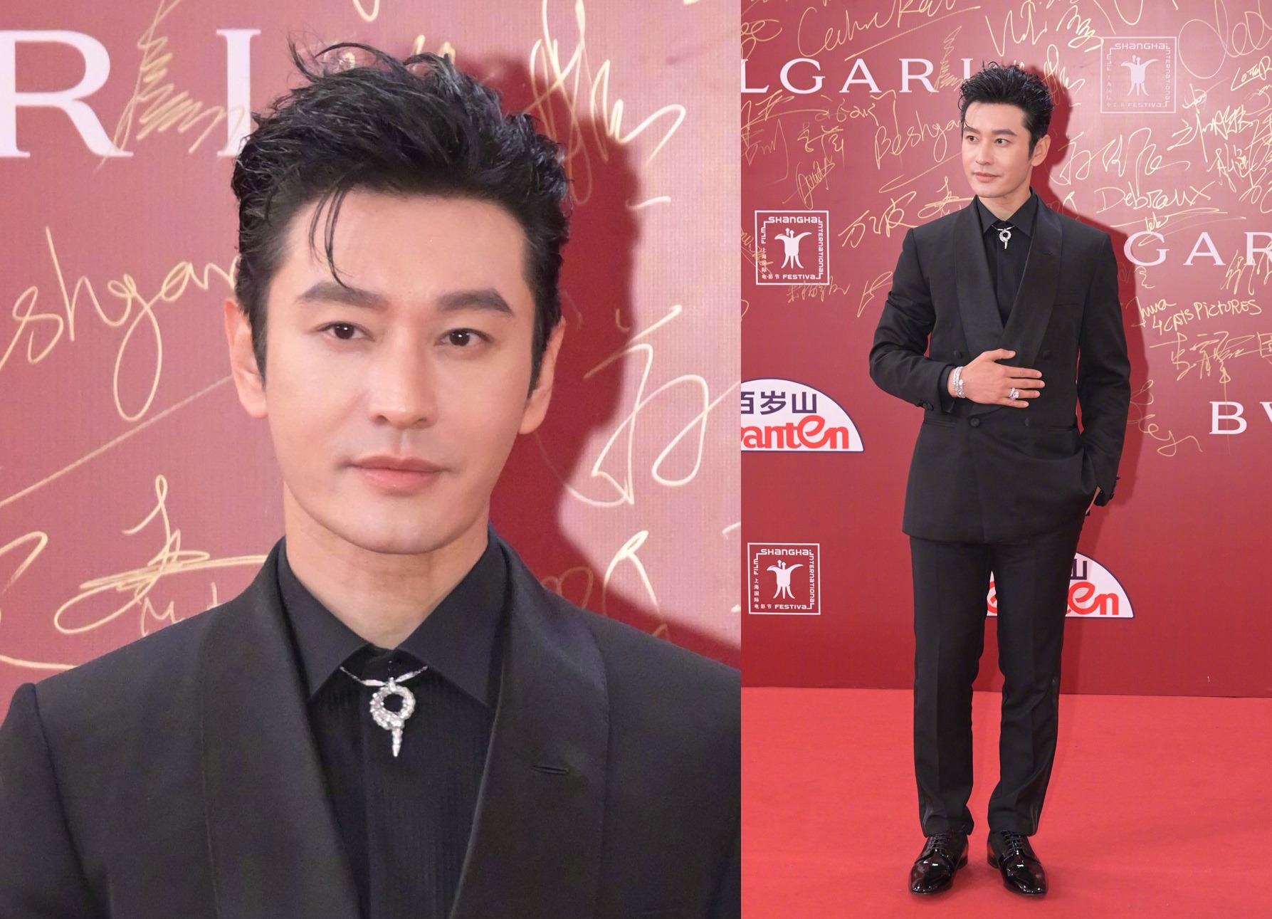 上影节颁奖礼红毯：周迅显矮小，周笔畅造型奇怪，文淇小秀性感