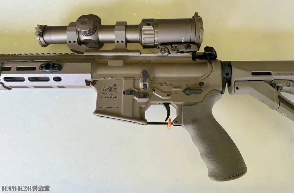 原创 柯尔特加拿大公司展示C8A4原型枪，多功能枪口装置引关注