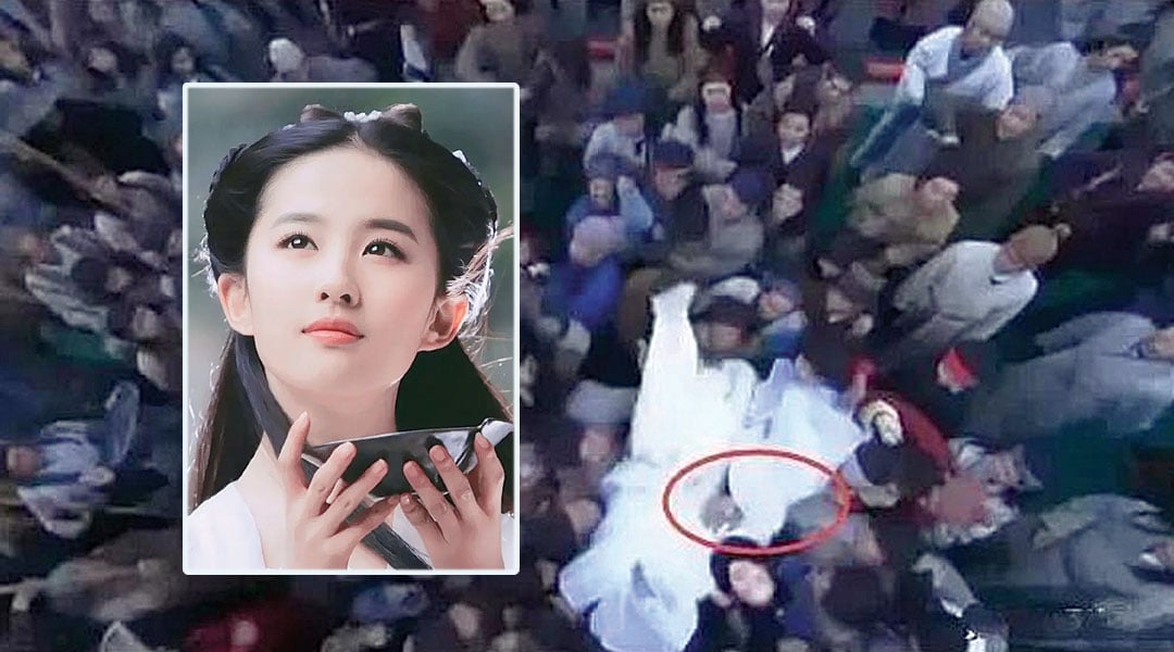 临演趁乱摸胸 刘亦菲崩溃痛哭