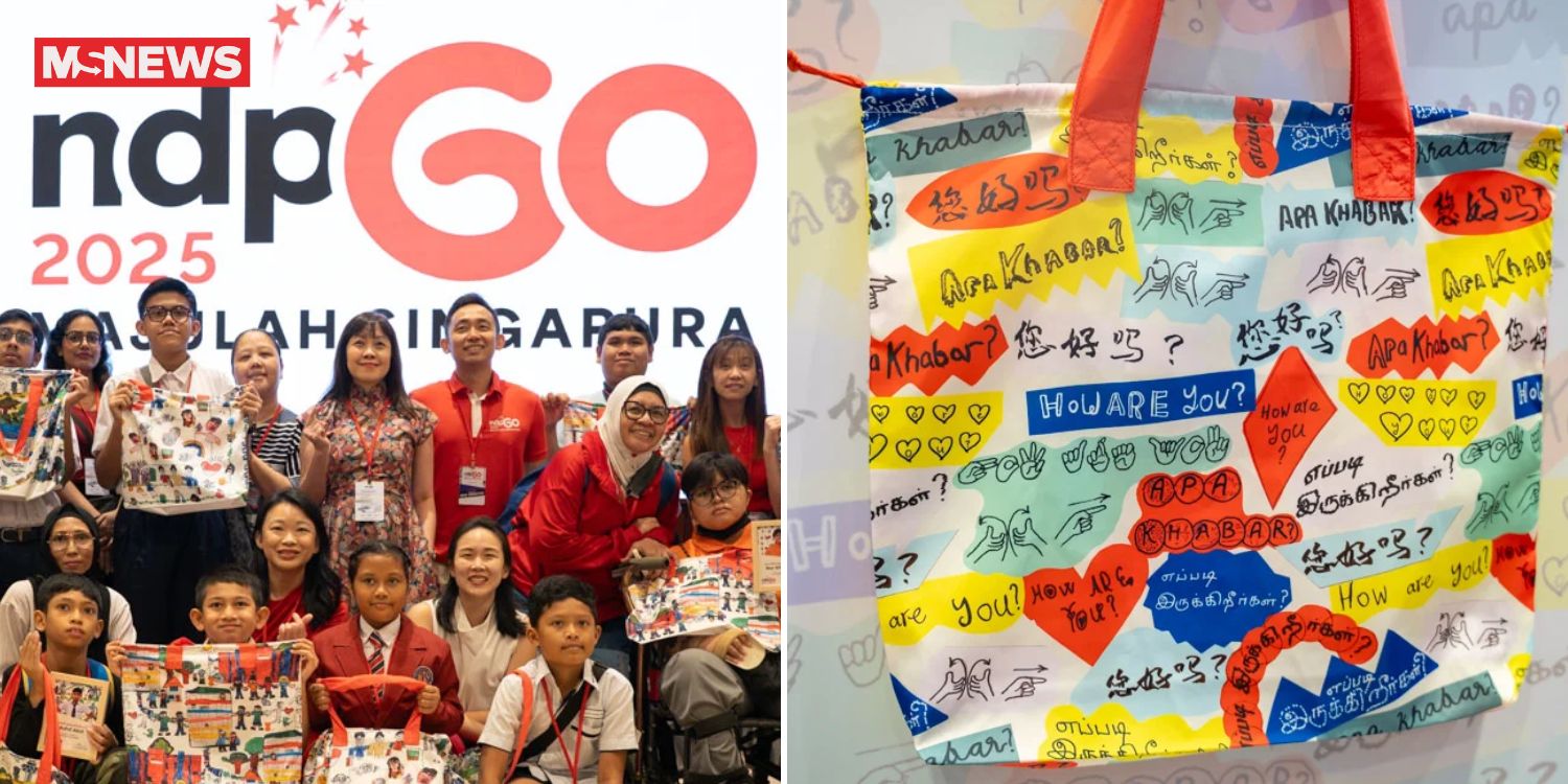 7 NDP 2025 pack designs feature art by persons with disabilities, showcases hopes for sg60 & beyond