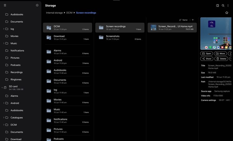 初探三星 One UI 8 平板改进：快速面板和通知栏新增模煳效果