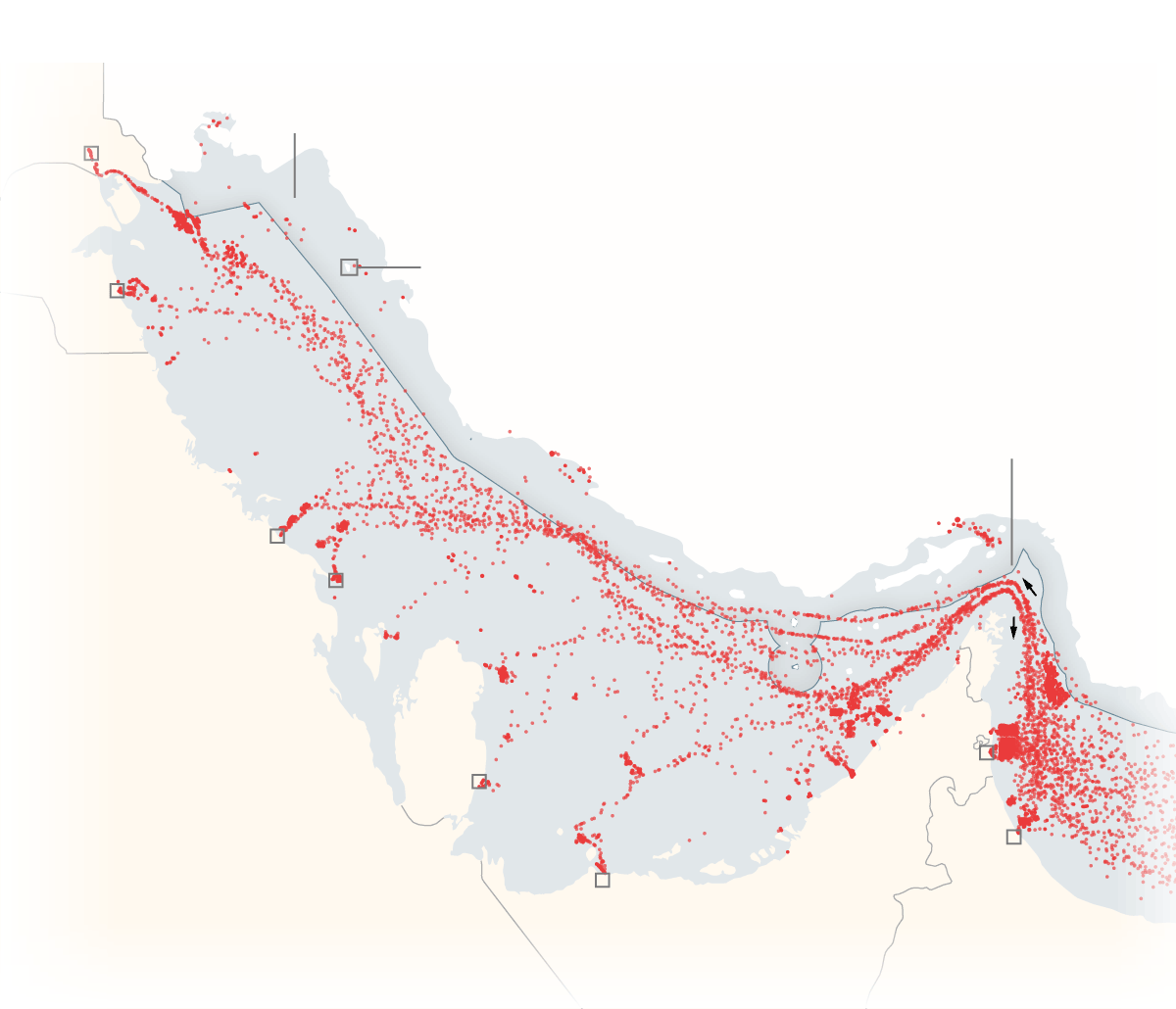 Mideast Conflict Imperils a Tiny Waterway Vital to the World Economy