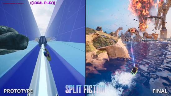 《双影奇境》制作前后对比：场景未搭完机制已做好