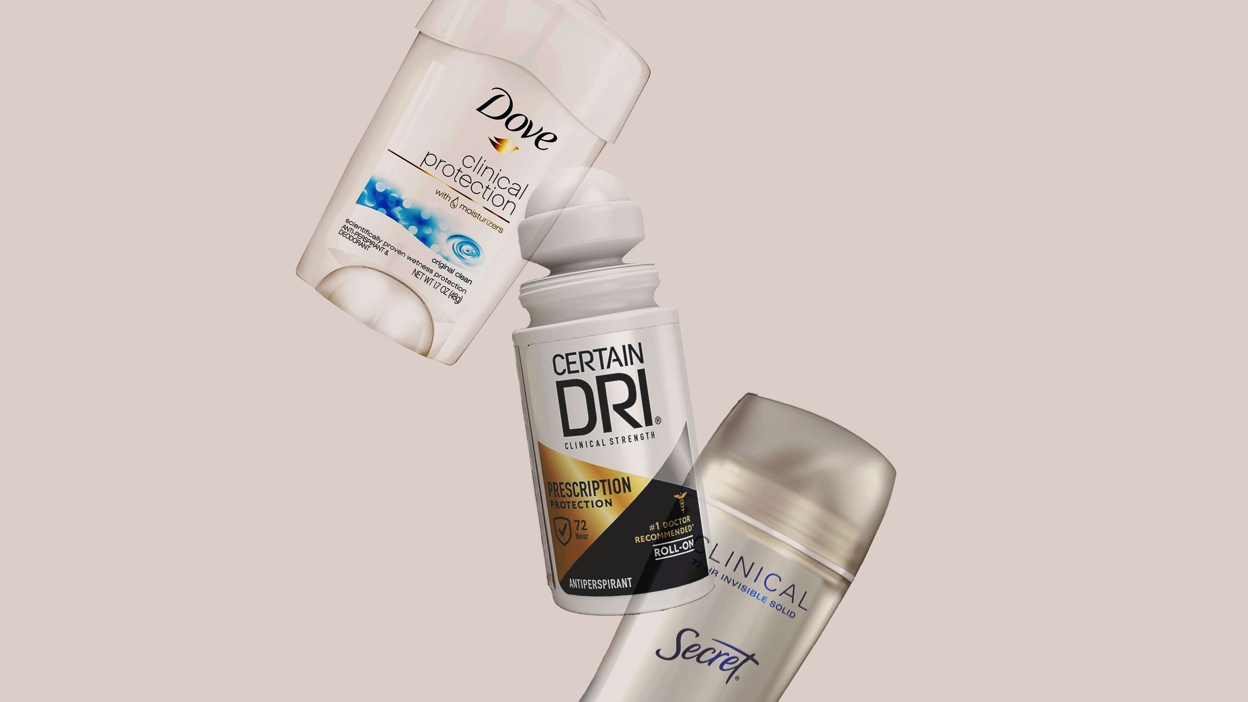 5 Best Clinical-Strength Deodorants and Antiperspirants That Actually Keep You Smelling Fresh