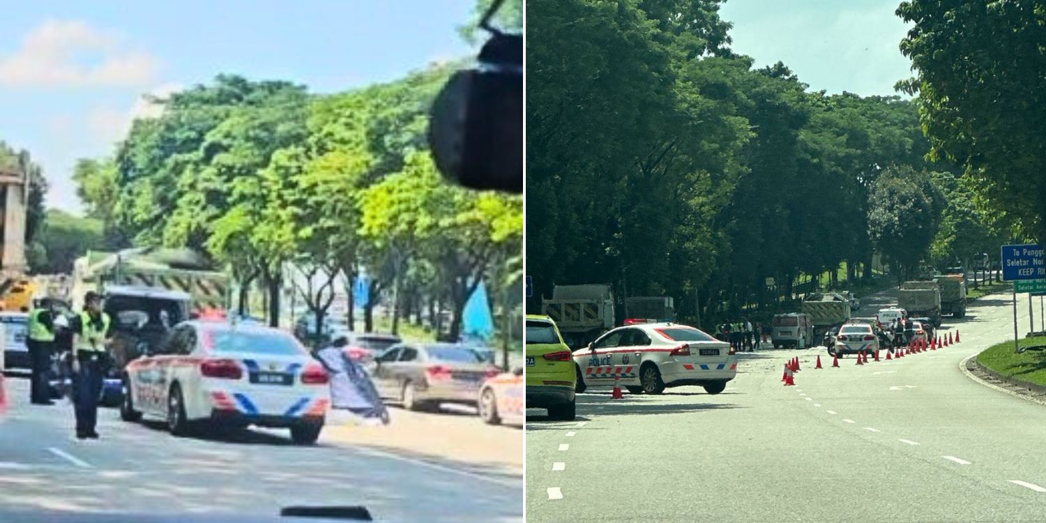 35-Year-old van driver dies in accident with tipper truck along seletar west link