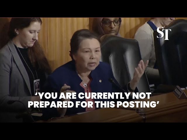 ‘You are not taking this seriously’: Senator to Trump nominee for US Ambassador to Singapore