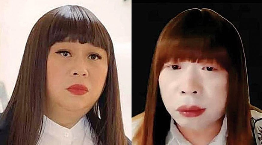 反串撞脸南京红姐 林盛斌：谁比较好看？