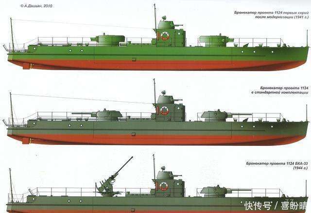 原创 “斯大林的河上坦克”——1124型装甲炮艇