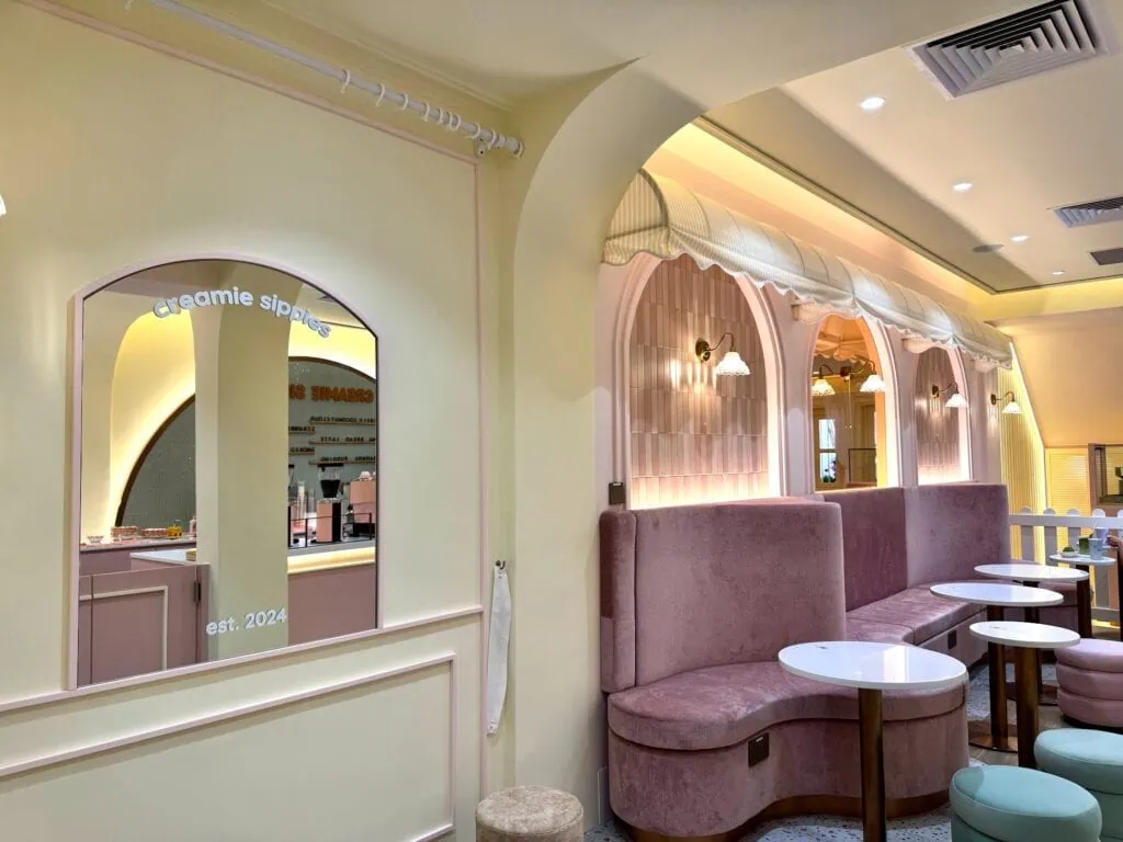 Try Singapore’s first matcha mill cafe at Creamie Sippies, serving banana pudding matcha, hand-whisked drinks and retro parlour vibes