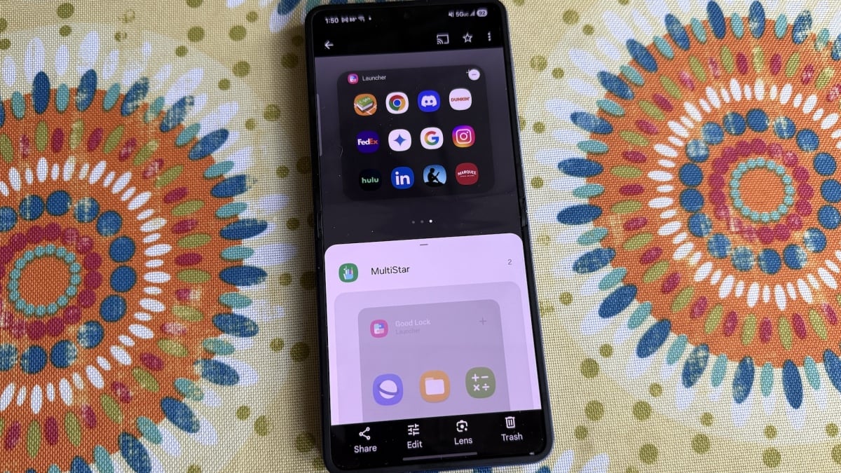 How to put any app on the Galaxy Z Flip 7 cover screen