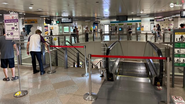 榜鹅和盛港地铁站外商店恢复供电