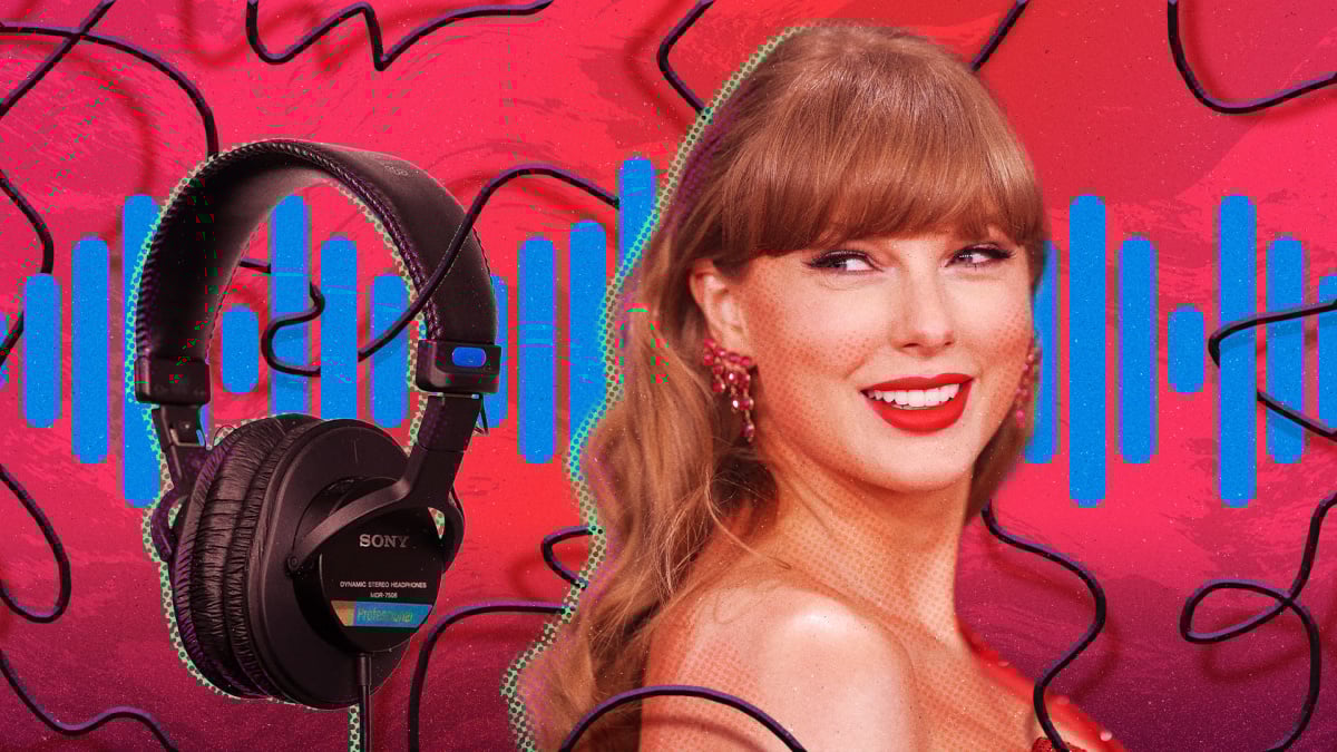 I found the $110 headphones Taylor Swift wore to announce 'The Life of a Showgirl' album