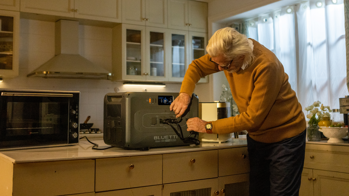 The Bluetti Apex 300 is it an all-time low at Amazon — power your whole home for less