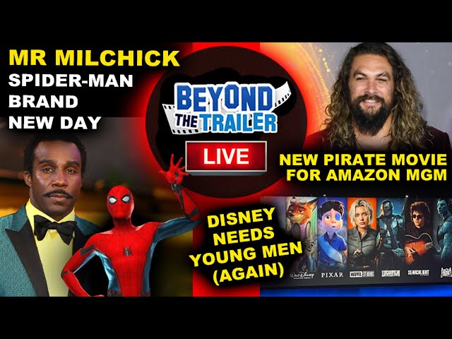 Tramell Tilmman cast in Spider-Man Brand New Day, Disney Movies Need Young Men, Jason Momoa Pirate