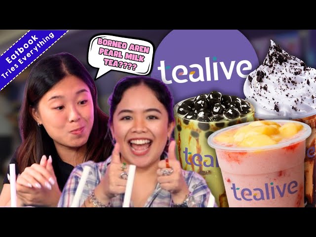 We Tried EVERYTHING Popular at Tealive!