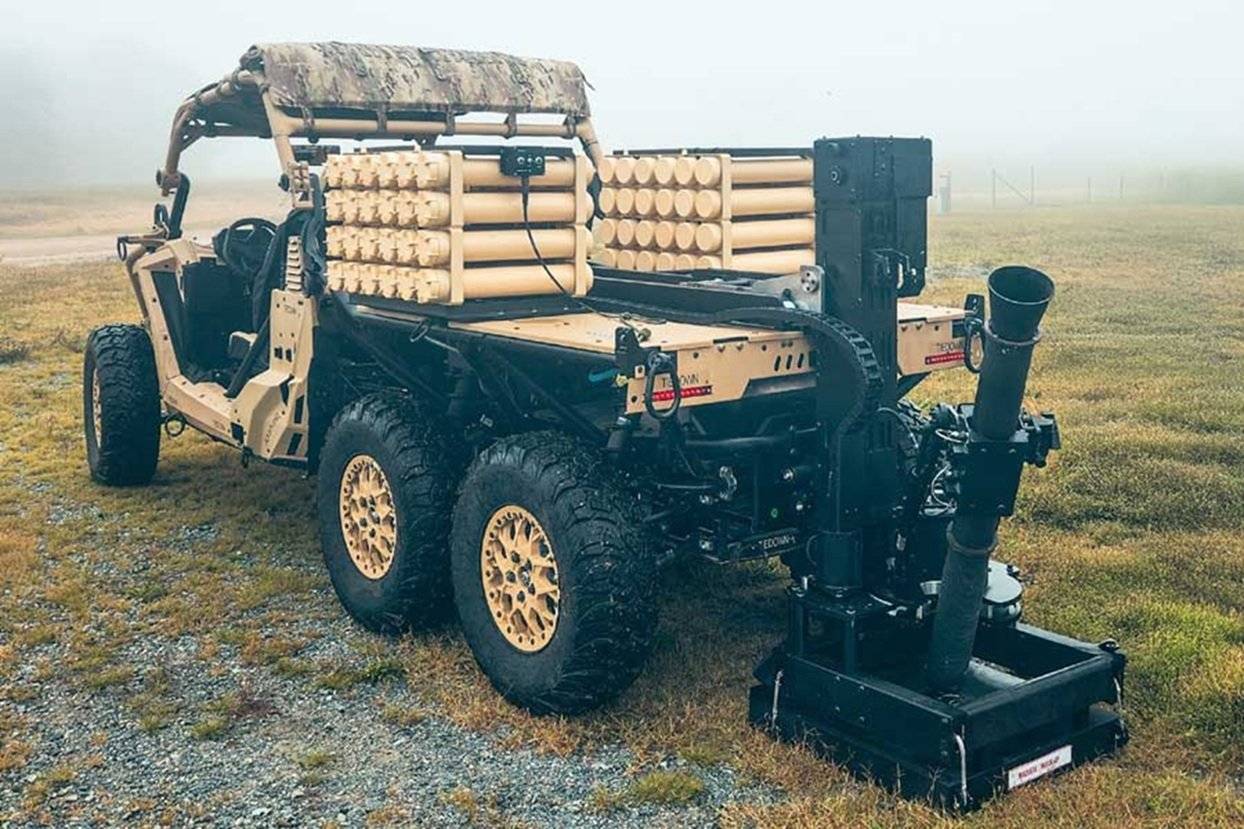 原创 为时尚早！美国海军陆战队测试“蝎子”轻型迫击炮系统