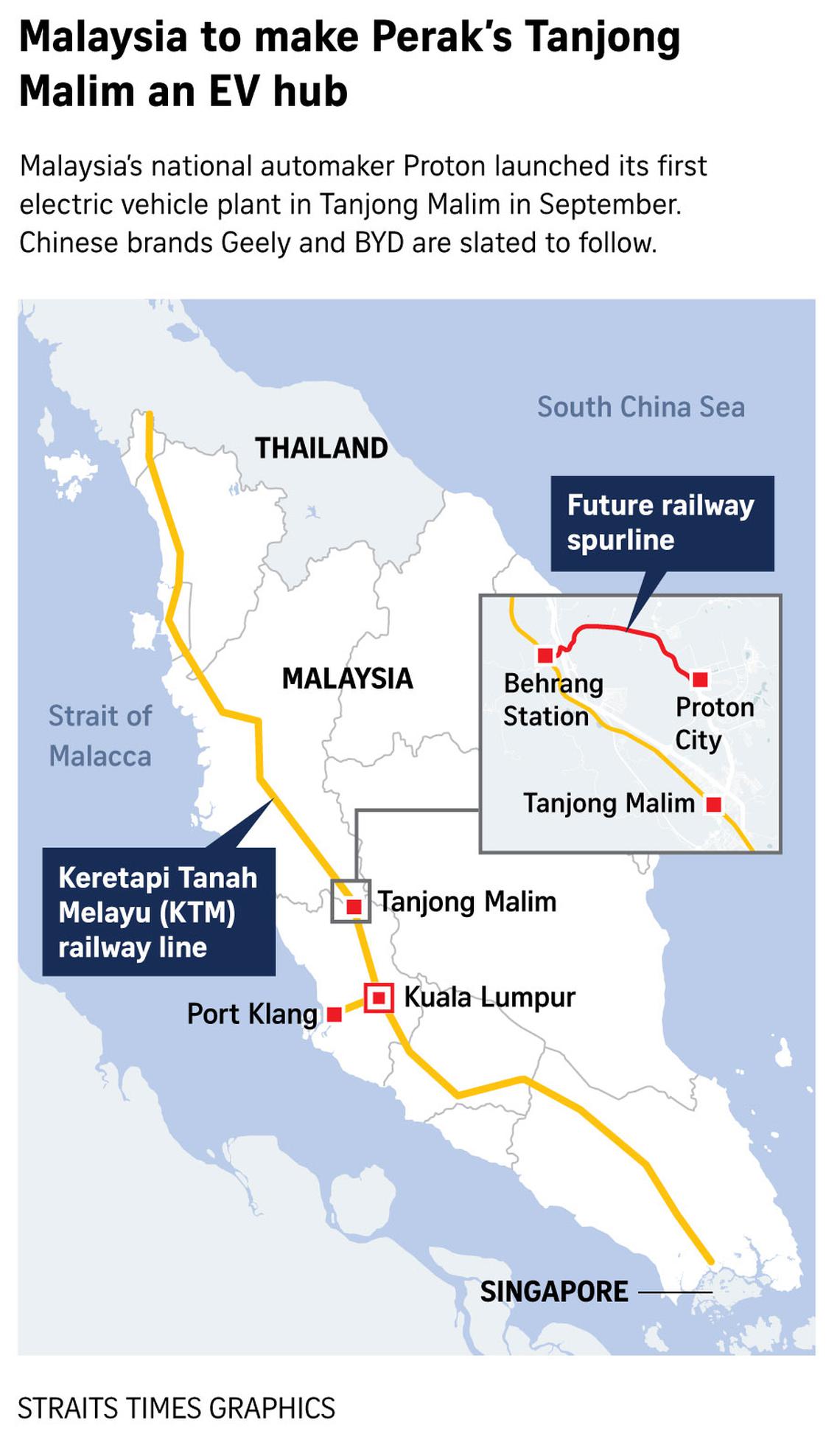 Malaysia’s first home-grown EV to roll out of Tanjong Malim in drive towards auto hub goals