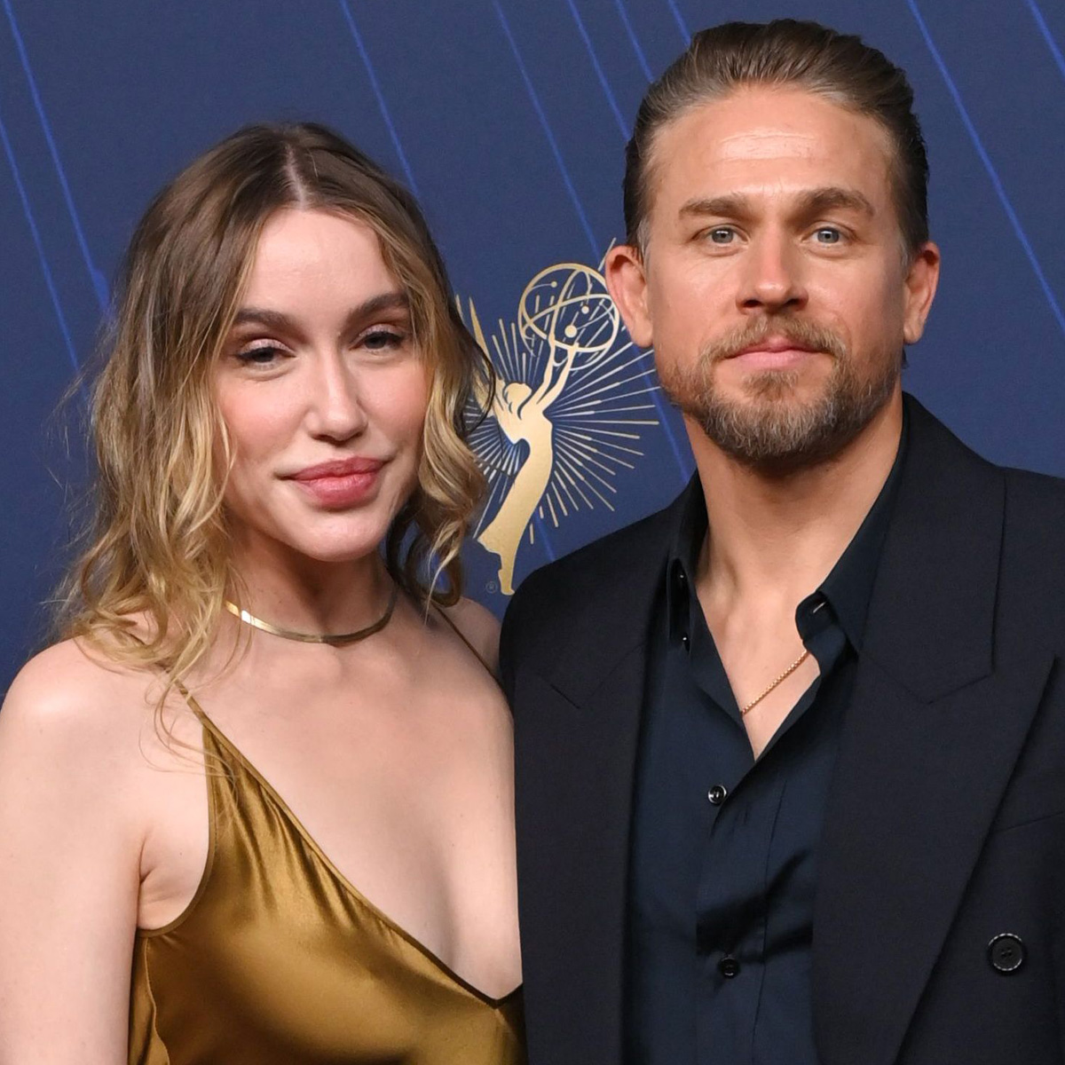 Charlie Hunnam and Girlfriend Morgana McNelis Enjoy Rare Date at Emmys 2025