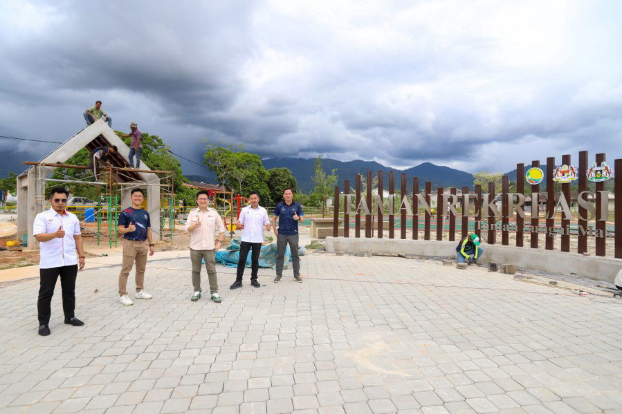 太平金河园添新景　昌明社区公园10月竣工