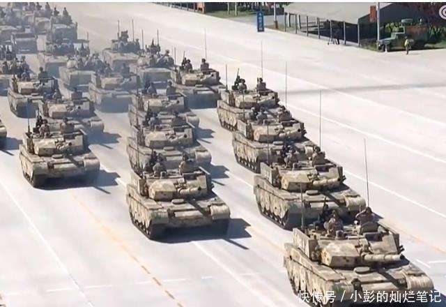 原创 100式坦克震撼九三大阅兵！中国新型陆战之王，实力有多勐？