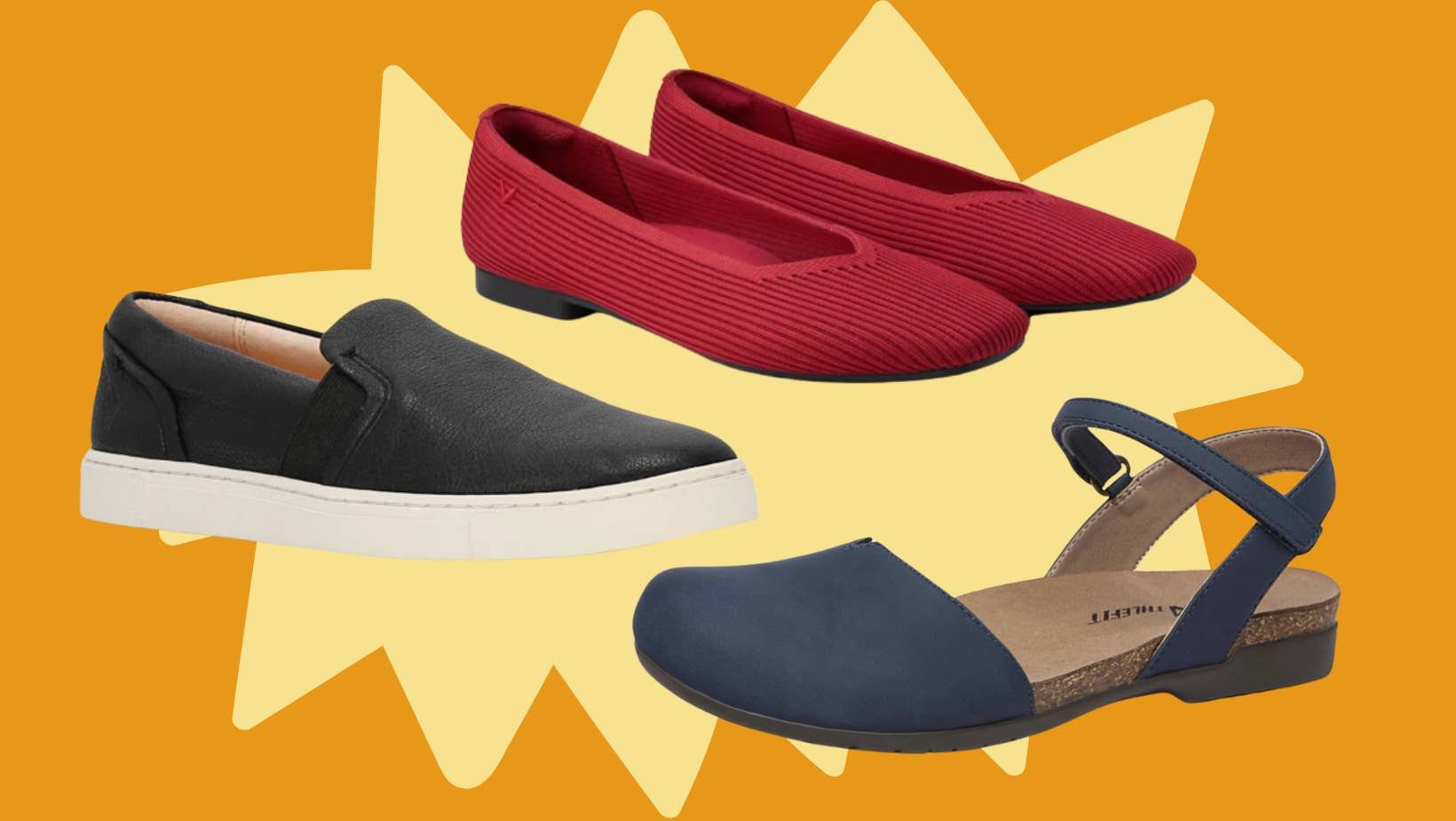 These Flats Actually Have Good Arch Support, According To The Reviewers Who Bought Them