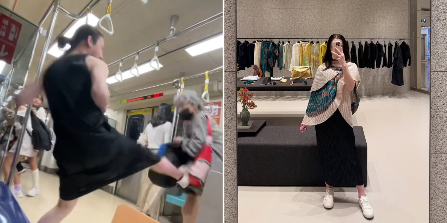 Commuter WHO kicked elderly woman on Taiwan MRT gains over 20,000 followers, gets praised for her elegance