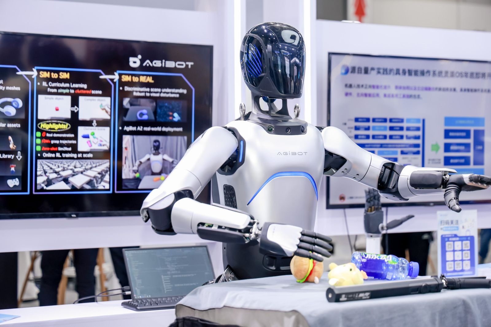 China’s Agibot debuts open-source models using Nvidia