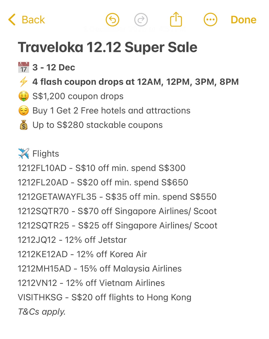 Traveloka 12.12大促来袭！优惠码全攻略一次送上🔥机票、酒店、景点帮你省到底💰