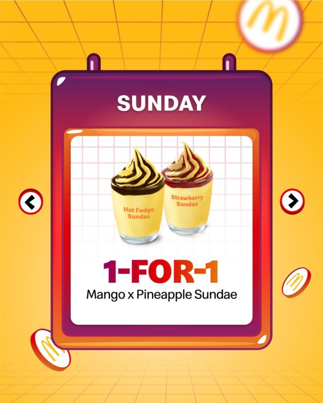 McDonald’s S’pore Launches Week-Long 1-FOR-1 Daily Deals on Burgers, Sides & Desserts from Dec 15 to 21
