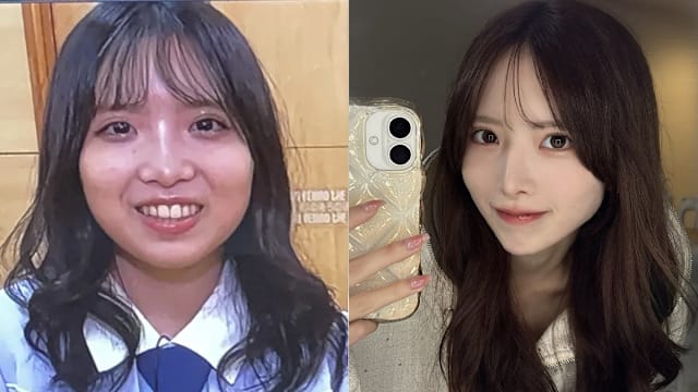 日本女偶像大方公开18岁未整容照片！