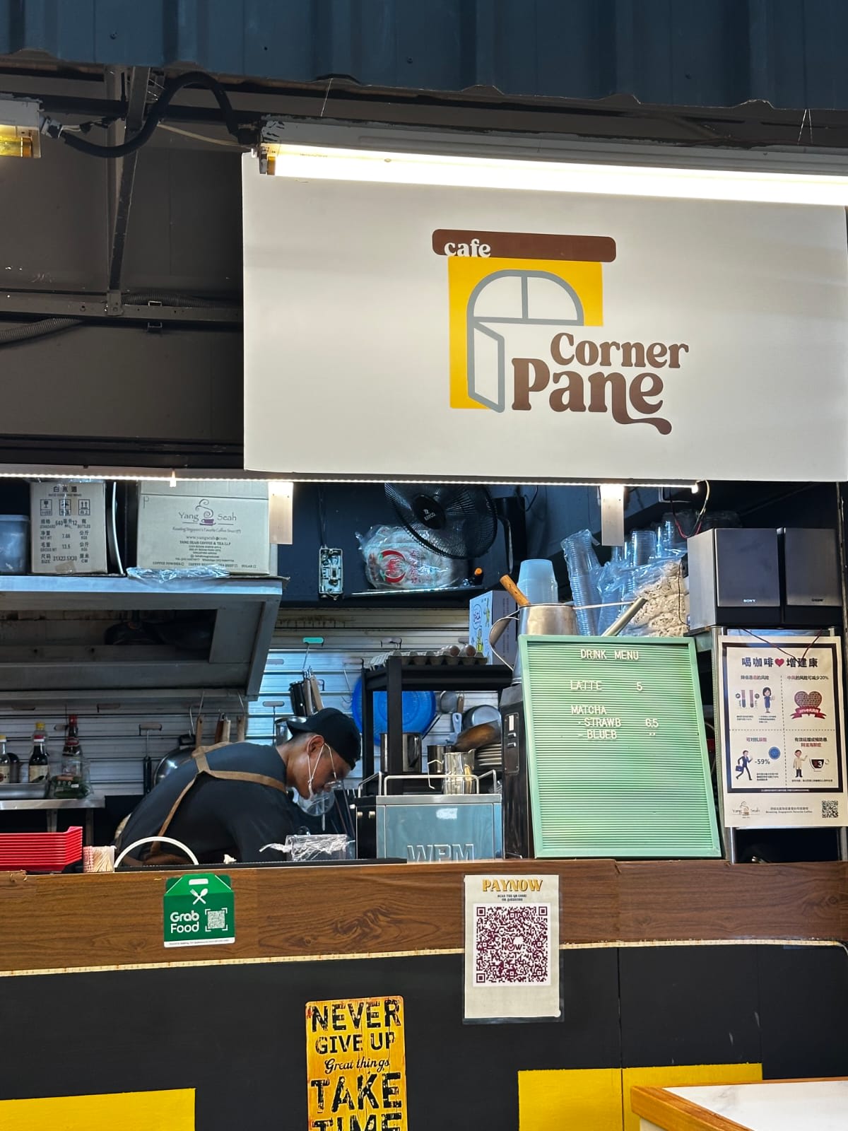 Viral Ex-School Canteen Hawker Launches New Matcha Latte Pop-Up At Katong