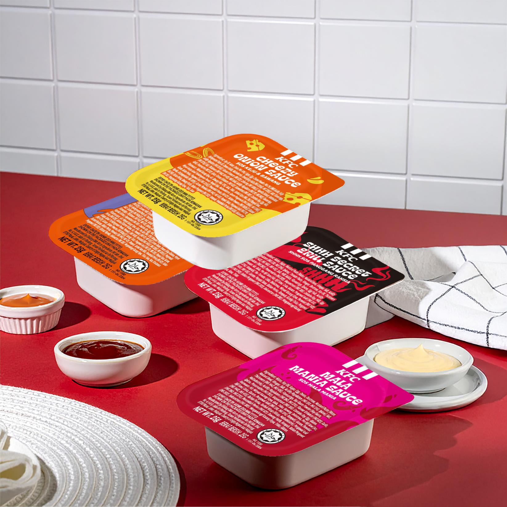 KFC 推出4款全新蘸酱！麻辣、白咖喱等新吃法来解锁