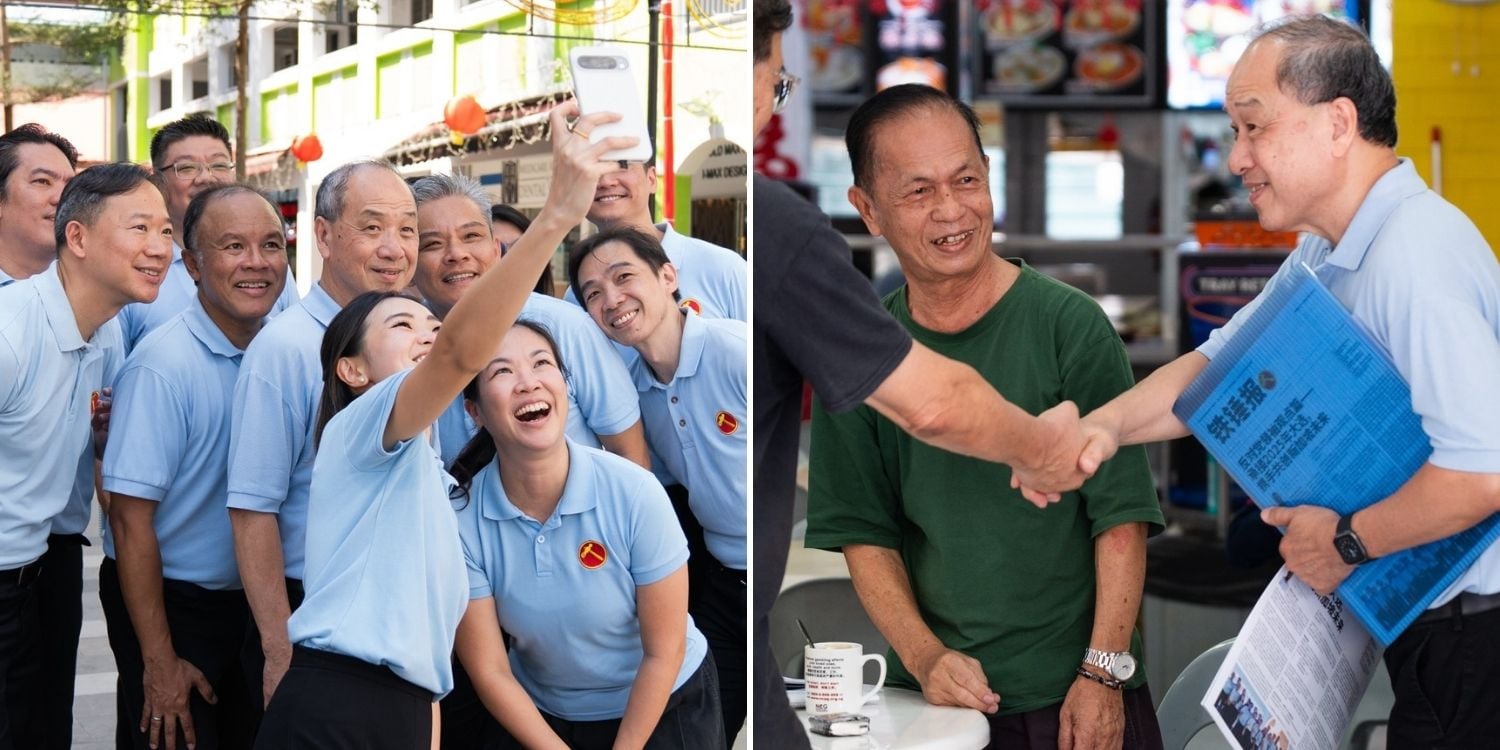 Is he making a comeback? Low Thia Khiang spotted at more walkabouts! 