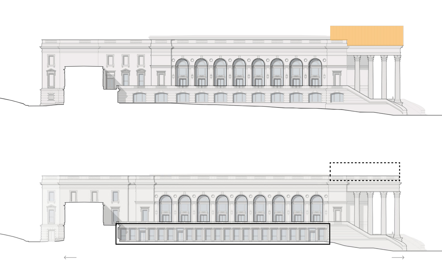 What Trump’s Latest East Wing Designs Show