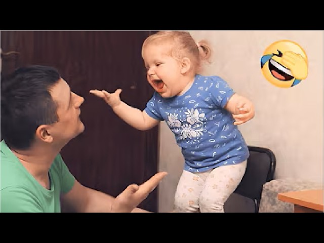 Most Adorable Baby Reactions of 2026 😍 Try Not To Laugh 🤣 Funny Baby Videos