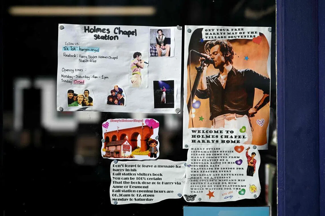 Harry Styles fans head in one direction: to star singer’s home village