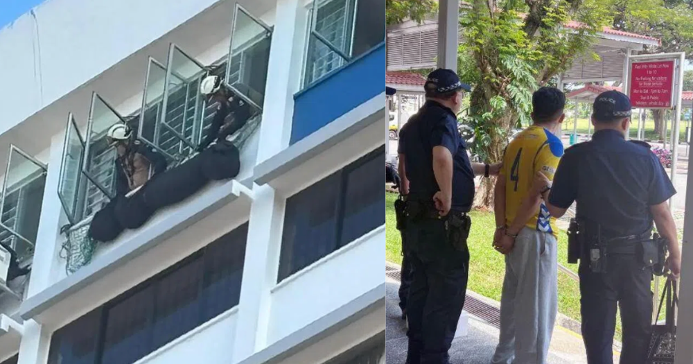 Couple barricade themselves in Teban Gardens HDB flat in 5 hour standoff with police: Shin Min