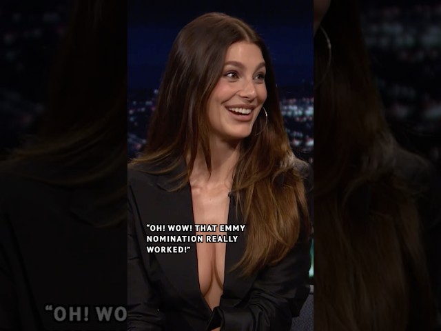 #CamilaMorrone was mistaken for #AnneHathaway at LAX 🤣 #FallonTonight