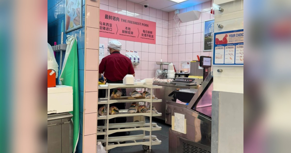 FairPrice apologises after staff seen handling chicken in pork section at Sengkang store