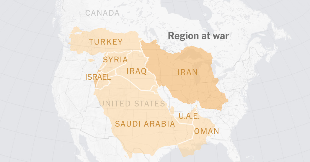 The Scale of the War in the Middle East in Five Maps The Scale of the War in the Middle East in Five Maps