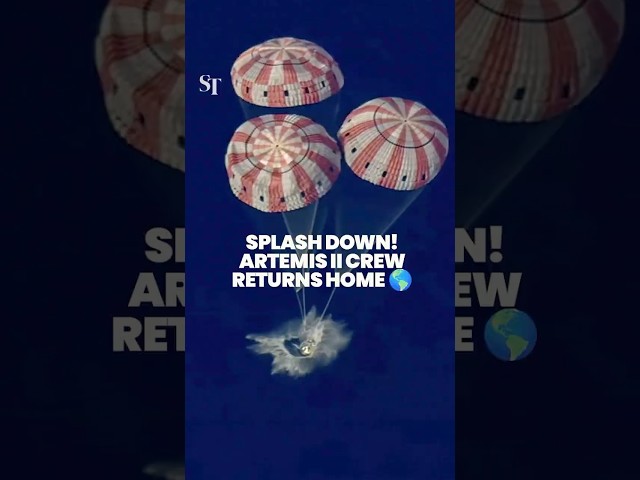 Splash down! Artemis II crew returns home after historic Moon mission ...