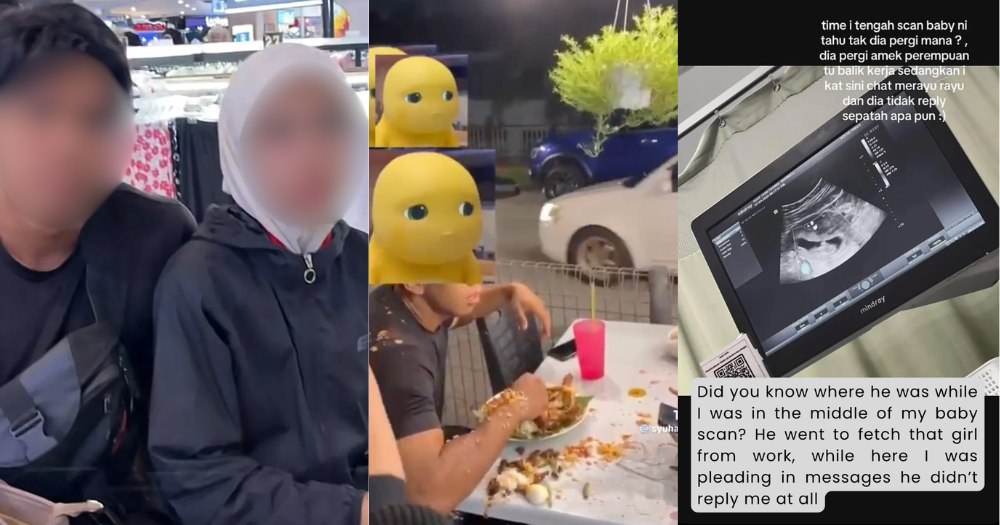 Pregnant wife confronts alleged cheating husband at M'sia mall, he meets other woman again for dinner that night