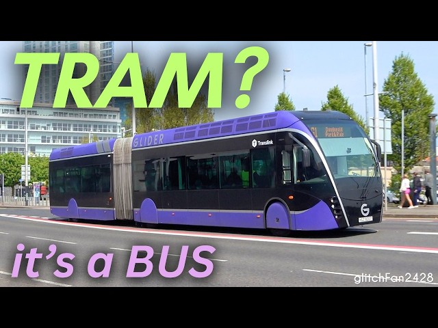 Belfast Glider | Tram Style Bus System in Northern Ireland