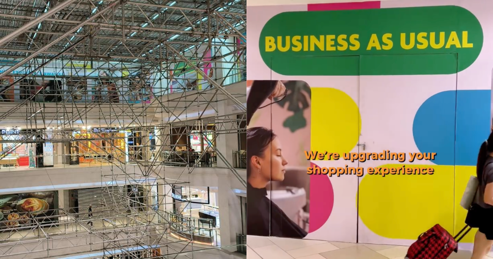 Closed stores seen at JB City Square Mall as it undergoes major renovations